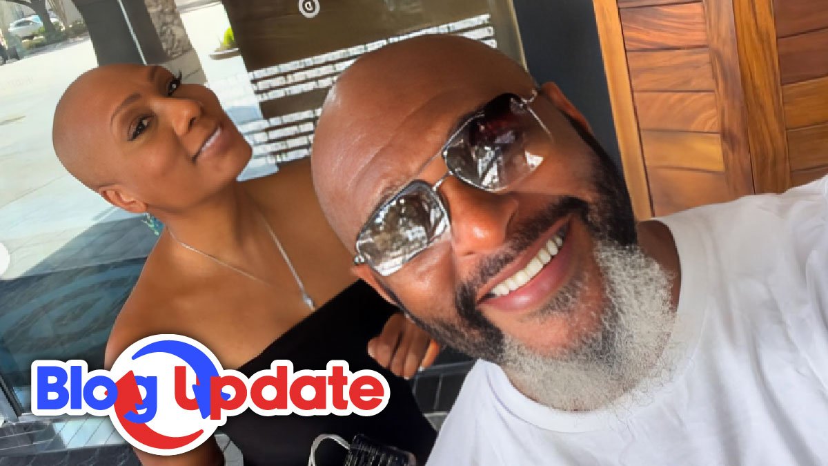 Sean Hall and Towanda Braxton Share Wedding Moments - Blog Update